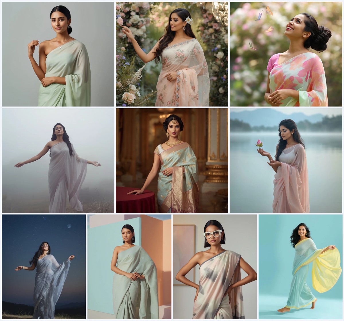 Best 10 Saree for Office Wear AI Prompts for Professional Sophistication