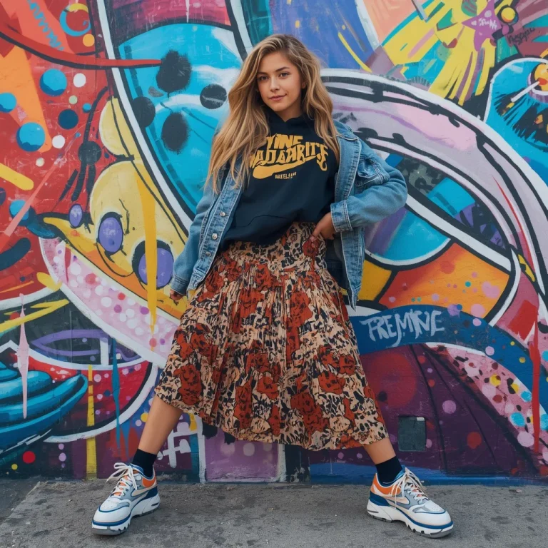 Fashion Forward: A Beautiful Girl’s Eclectic Street Style | Girl Around Years