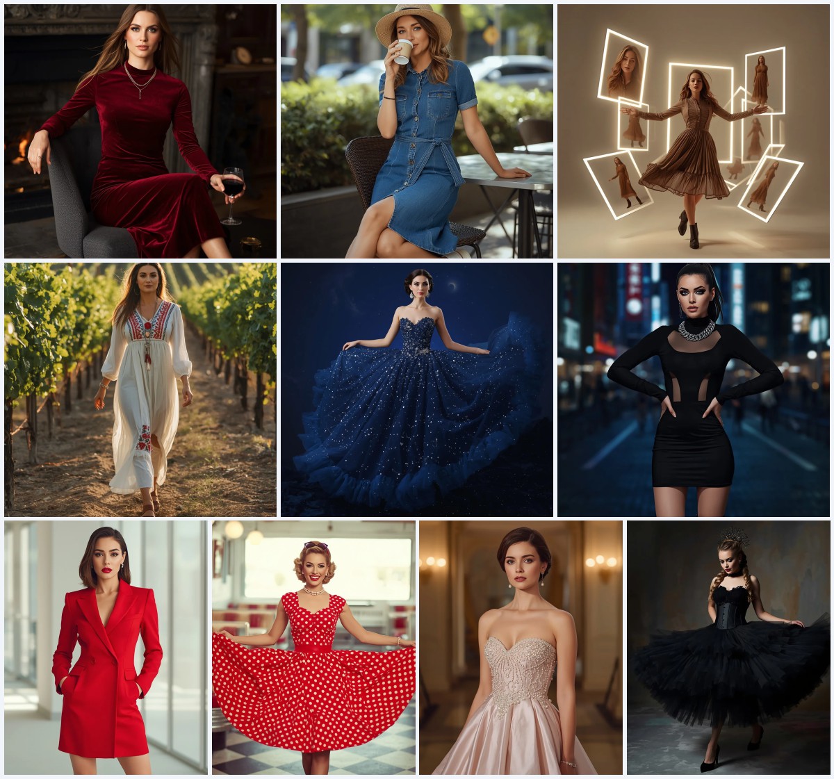 New 10 AI Prompts for Women’s Whimsical Vintage Circus Performer | character design ai prompt