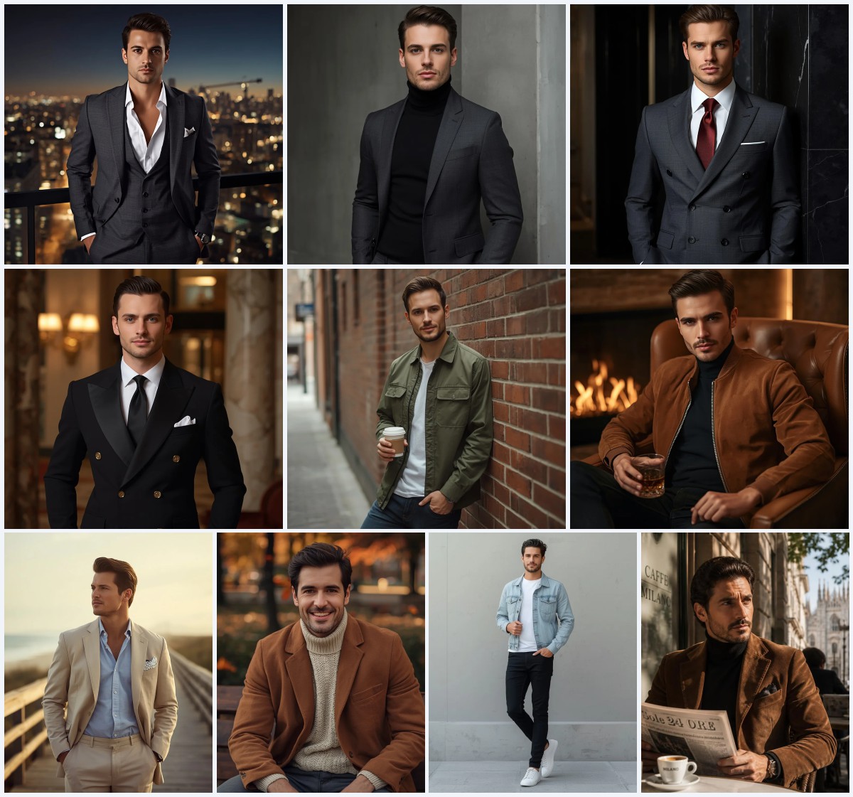 New 10 Creative AI Art Prompts for Men’s Sci-Fi, Fantasy, and Surreal Digital Illustrations