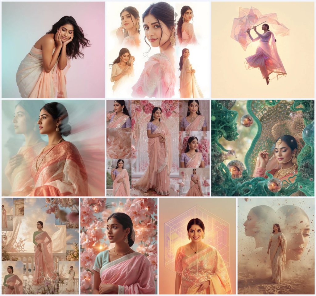 Top 10 Monsoon Saree AI Prompts for Rainy Day Romantic Photography