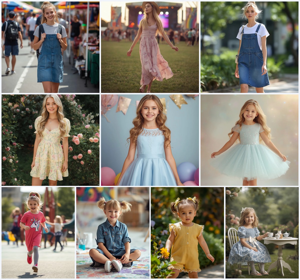 Top 10 Vibrant Girl’s AI Prompts for Colorful Festival Parades